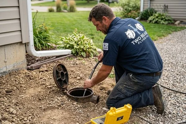 Drain Cleaning work example 3