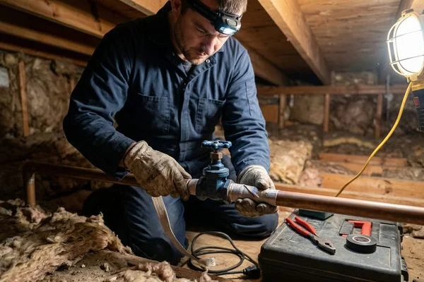 Frozen Pipe Repair work example 2