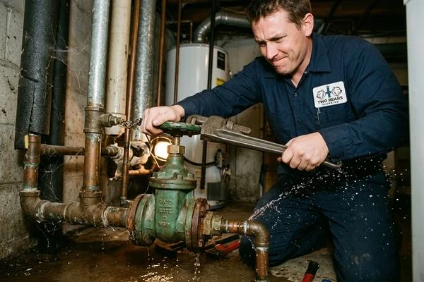 Emergency Plumbing work example 3